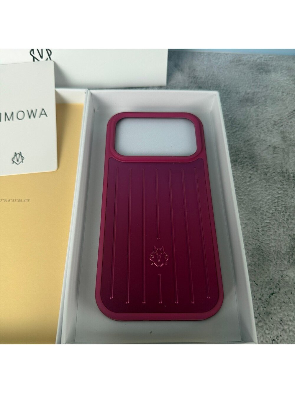 🐞 RIMOWA Red iPhone 17 Pro Aluminum Metal Case